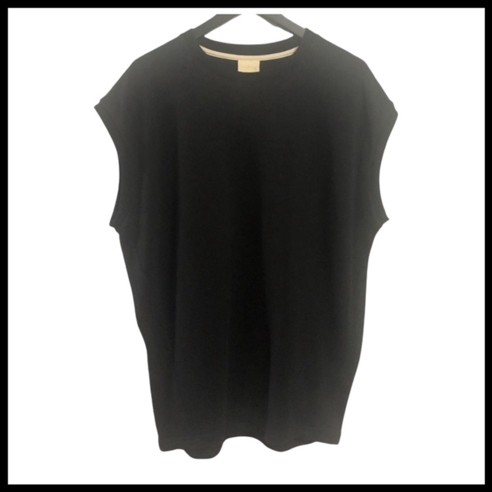 SUNDAY Long Sleeveless French Terry Top